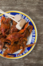OB26S2 - Old Bay Chargers - Set of 2 - Golden Rabbit Enamelware