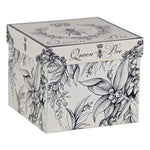 QB86 - Queen Bee 16 oz Latte Mug Gift Box - Golden Rabbit Enamelware