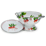 RA107 - Radish Colander Set - Golden Rabbit Enamelware
