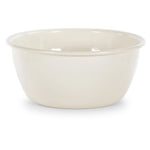 RCC93 - Cream Rolled Rim Bowls- Set of 4 - Golden Rabbit Enamelware