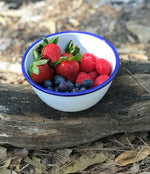 RCW93 - Rolled Cobalt Rim Bowl Set/4 AltImage3