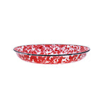 RD04S4 - Set of 4 Red Swirl Pasta Plates   AltImage3