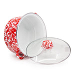 RD72 - Red Swirl 6 qt Stock Pot AltImage2