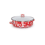 RD79 - Red Swirl Small Saute Pan Primary Image