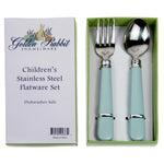 RE45 - Robin's Egg Flatware Set Primary Image