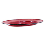 RR06 - Solid Red Oval Platter   AltImage2