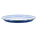 SE01 - Blue Crab Large Tray - Golden Rabbit Enamelware