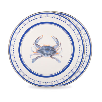SE26S2 - Set of 2 Blue Crab Chargers  Primary Image