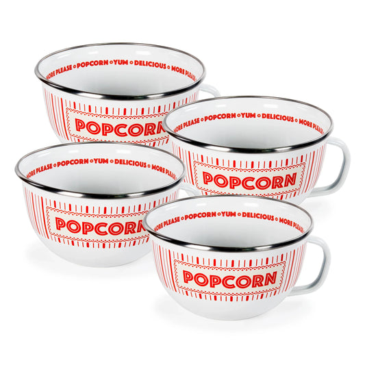ST35S4 - Showtime Sharing Bowls - Set of 4 - Golden Rabbit Enamelware
