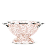 TP27 - Taupe Swirl Medium Colander Primary Image
