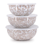 TP54 - Taupe Swirl Mixing Bowls  Primary Image