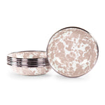 TP59S6 - Set of 6 Taupe Swirl Tasting Dishes Primary Image