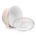 TP72 - Taupe Swirl 6 qt Stock Pot AltImage2