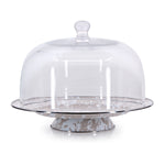 TP76 - Taupe Swirl Cake Plate AltImage2