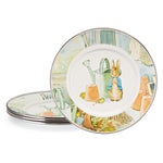 WC11S4 - Set of 4 Peter & the Watering Can Child Plates  Primary Image
