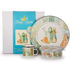 WC99 - Peter & The Watering Can Child Set - Golden Rabbit Enamelware
