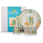 WC99 - Peter & The Watering Can Child Set - Golden Rabbit Enamelware