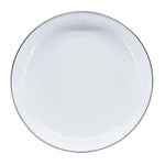 WW04S4 - Solid Pasta Plates - Set of 4, White - Golden Rabbit Enamelware