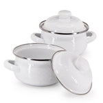 WW32S2 - Set of 2 Solid White Petite Tureens Primary Image