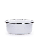 WW60S4 - White Solid 14 oz Soup Bowls - Set of 4 - Golden Rabbit Enamelware