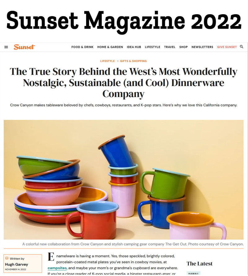 Sunset Magazine interview