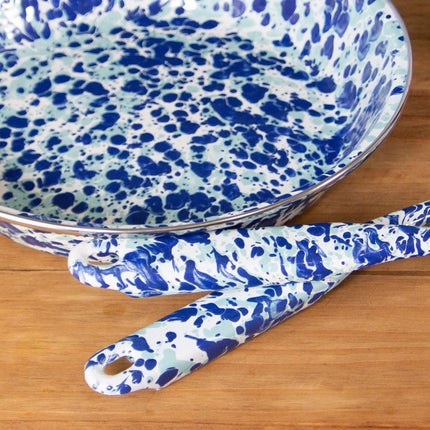 OC48 - Ocean Swirl Spoon Set - Golden Rabbit Enamelware