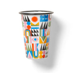 Lisa Congdon x CCH Bright Side 14 oz Tumbler, Black Rim