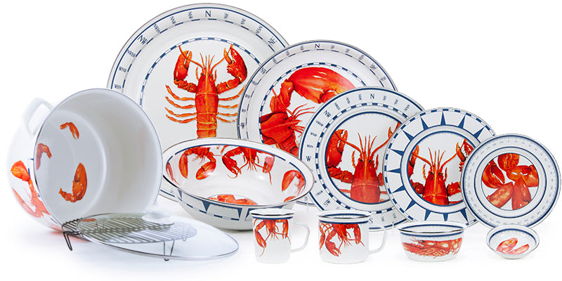 Golden Rabbit Enamelware