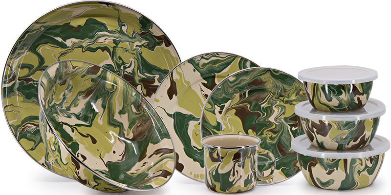 Golden Rabbit Enamelware