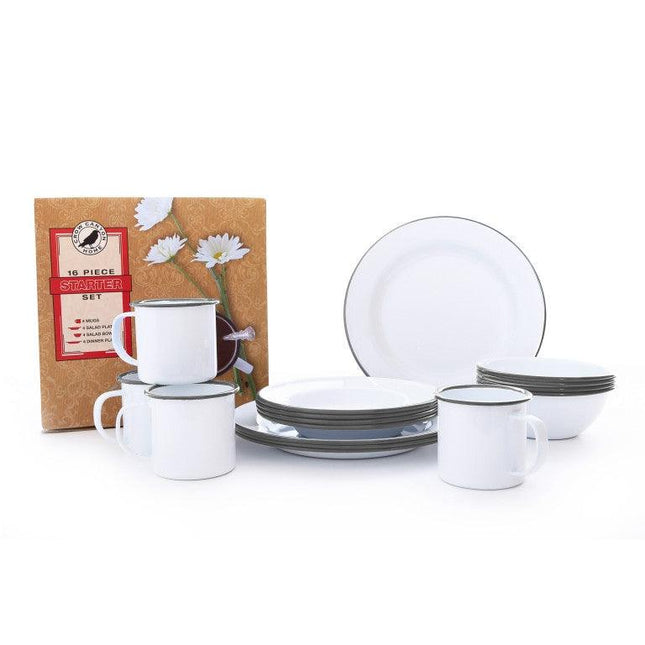 Vintage 16 Piece Dinnerware Set