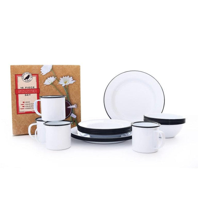 Vintage 16 Piece Dinnerware Set