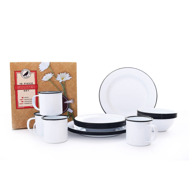 Vintage 16 Piece Dinnerware Set