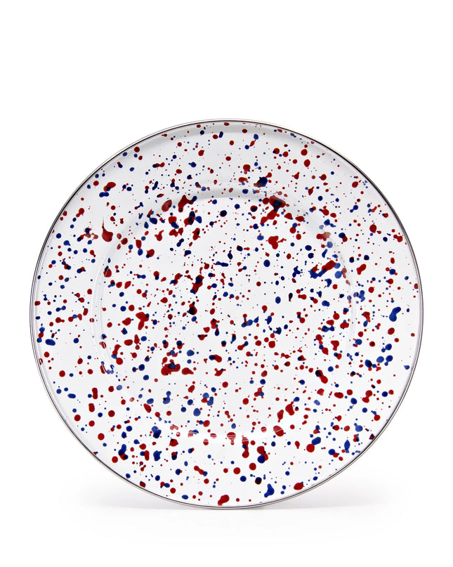 AM11S4 - Set of 4 Americana Sandwich Plates - Golden Rabbit Enamelware