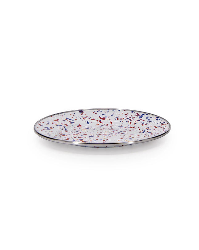 AM11S4 - Set of 4 Americana Sandwich Plates - Golden Rabbit Enamelware