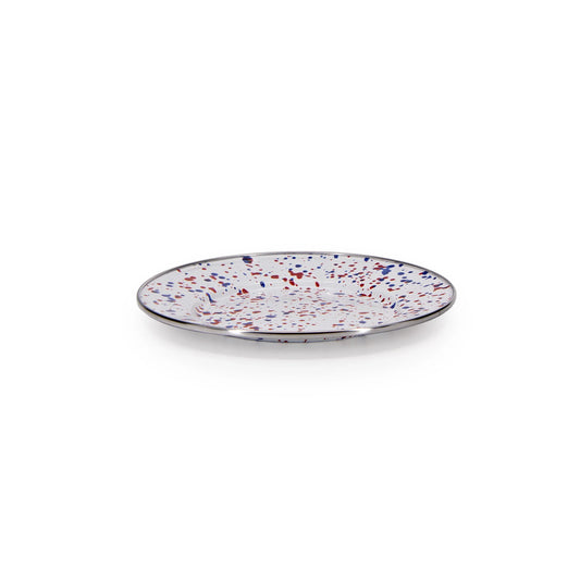 AM11S4 - Set of 4 Americana Sandwich Plates - Golden Rabbit Enamelware