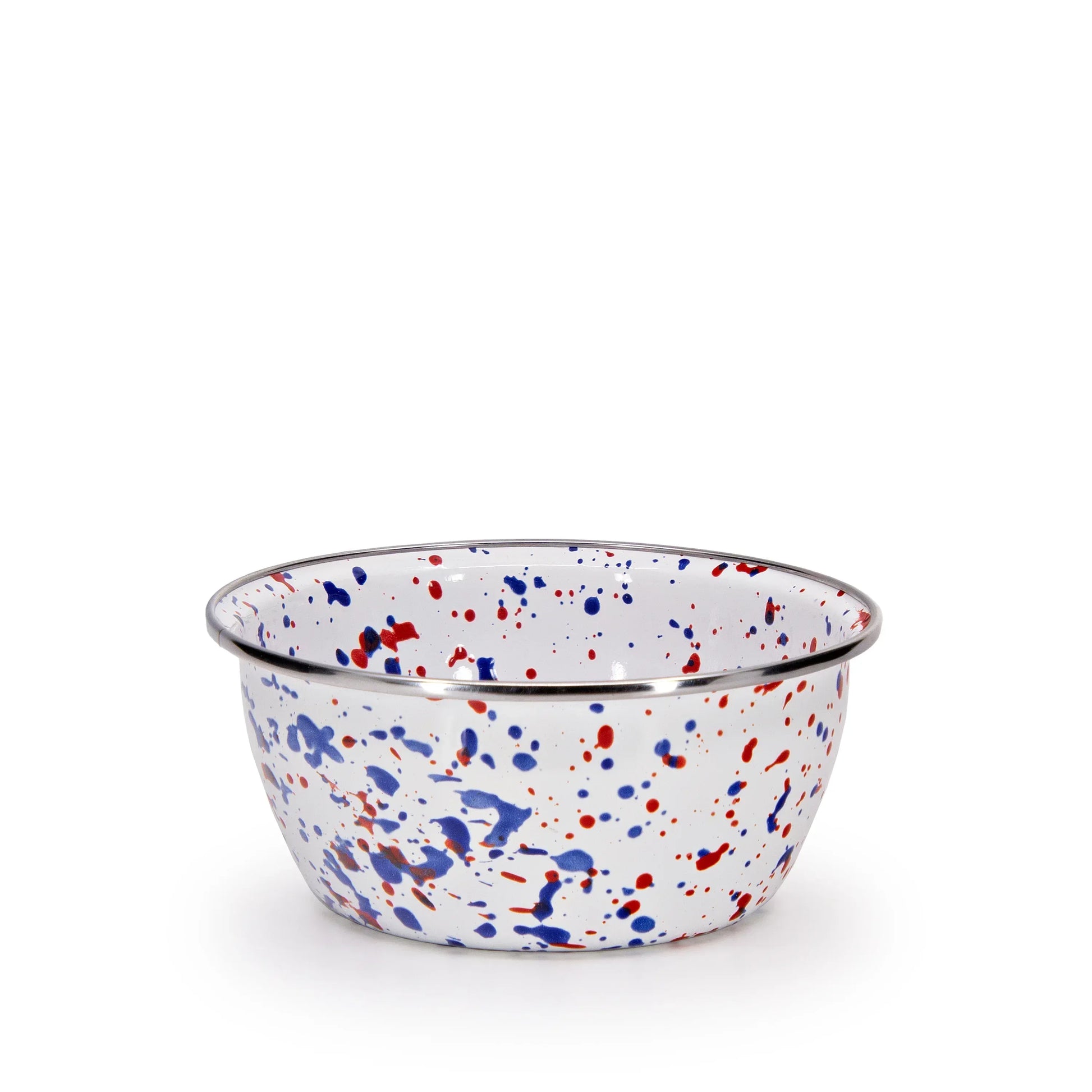 AM61S4 - Set of 4 Americana Salad Bowls - Golden Rabbit Enamelware