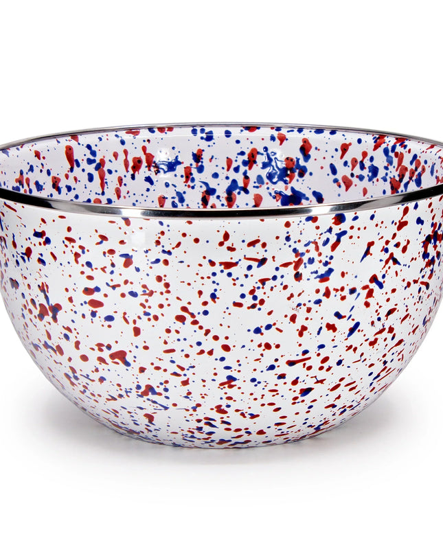 AM89 - Americana Large Salad Bowl - Golden Rabbit Enamelware