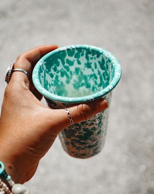 Splattered 14oz Tumblers (Set of 4)