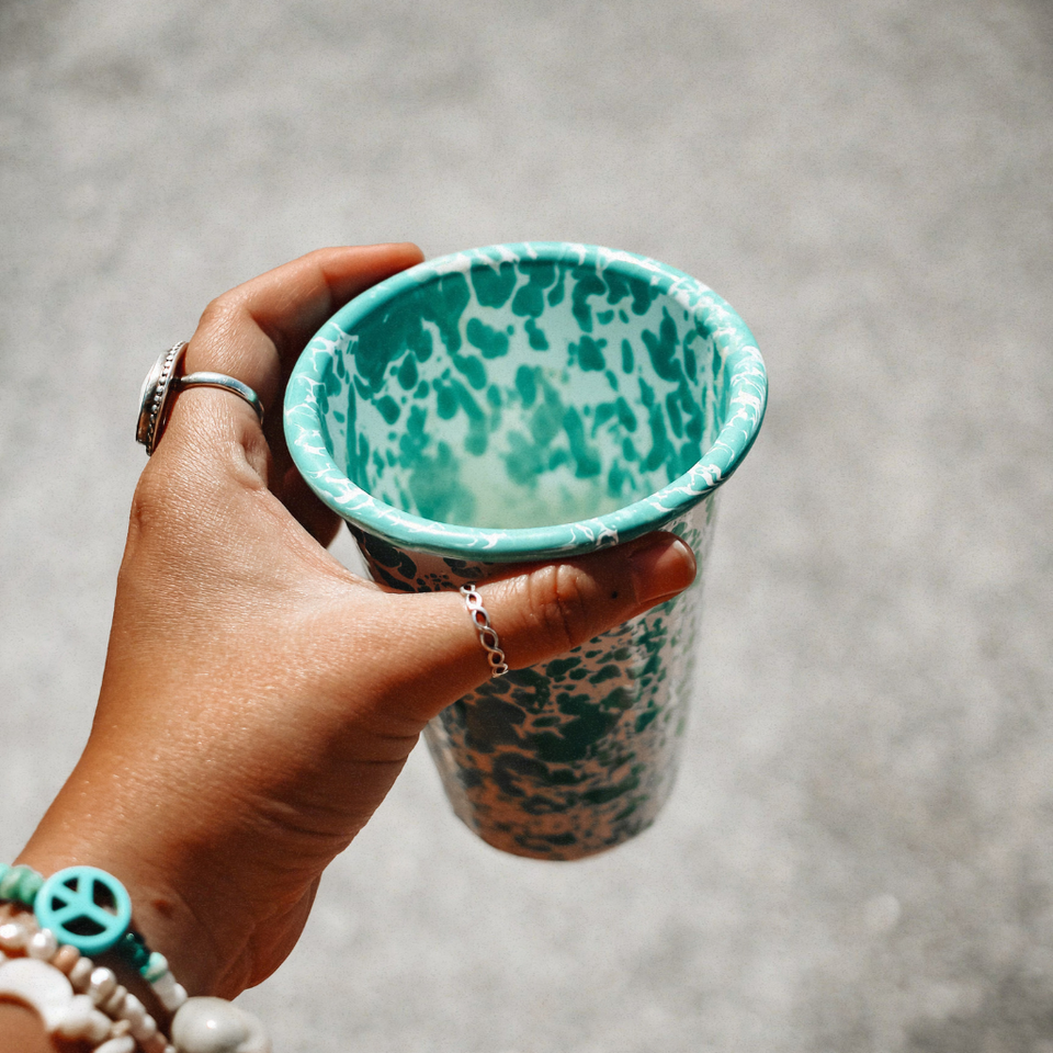 Splattered 14oz Tumblers (Set of 4)