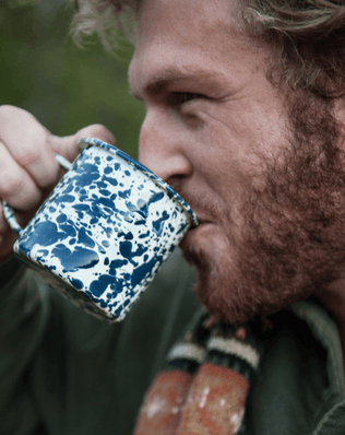 Splatter 12 oz Mugs, Set of 4