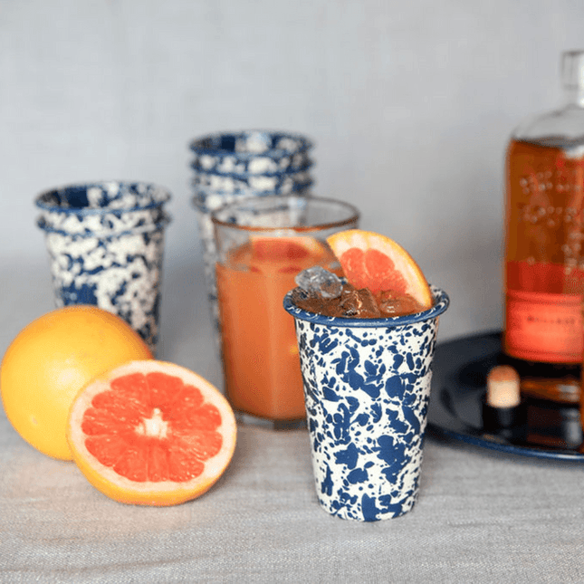 Splattered 14oz Tumblers (Set of 4)