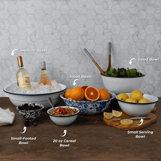 Splatter Small Serving Bowl