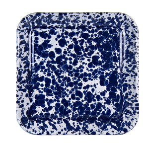 CB09S2 - Cobalt Swirl Sqaure Trays - Set of 2  4