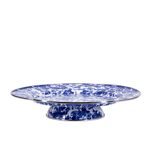 CB76 - Cobalt Swirl Cake Plate  4