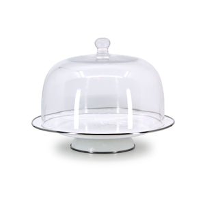 COVER - Glass Dome For Cake Plate  2