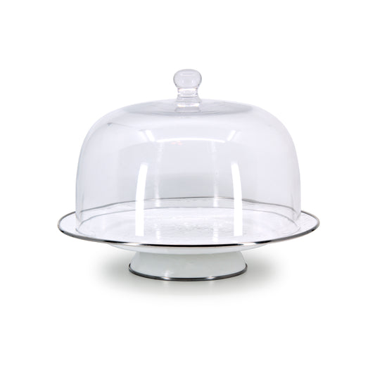 COVER - Glass Dome For Cake Plate  2