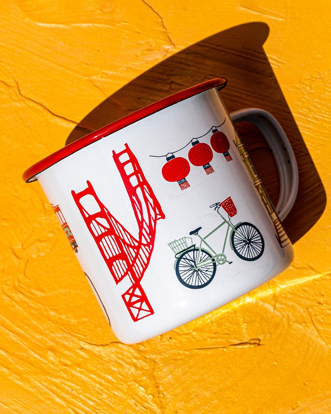 Claudia Pearson x CCH 16 oz Large Mug, San Francisco