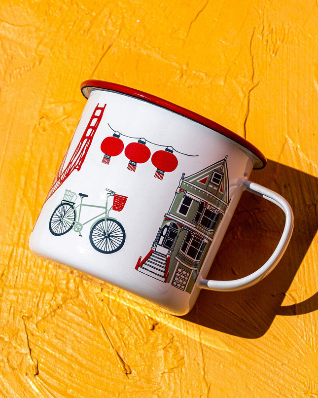 Claudia Pearson x CCH 16 oz Large Mug, San Francisco