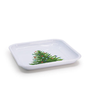 CT09S2 - Christmas Tree Square Trays - Set of 2  3