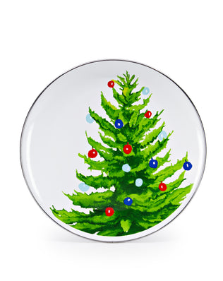 Christmas Tree Dinner Plates - Set of 4